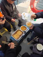오르카호 주꾸미 조황입니다! 사진