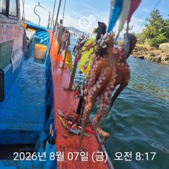 [사천] 암초 포인트 문어 낚시 사진