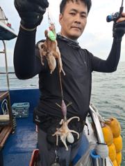 9월3일 오천항 해모수호 쭈꾸미 조황 사진