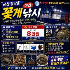 출조안내 - 야간꽃게.종일오후 쭈꾸미 생미끼 출조합니다 사진