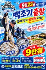 9월23일 백조기출조 사진