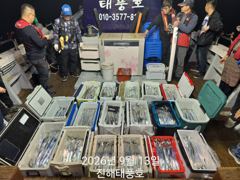 13일 내만갈치 폭풍 입질 루어는 1타1피, 월요일부터 예약가능. 사진