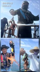 통영] 문어 사량도 굴어장 조황 15일(화) 통영 메티스호 사진