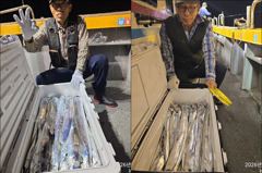 [뉴-한사리2호]16일철수 갈치조황입니다 사진