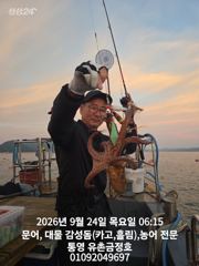 [통영] 통영 금정호 오전문어 좋은싸이즈로 시작합니다 오늘오후 토.일 자… 사진