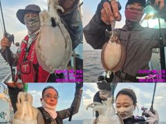 레인보우호 갑오징어 실시간 조황(24일)-내일 자리 있습니다 사진