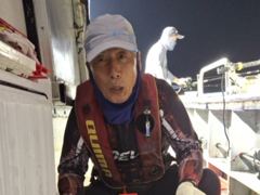 포인트이동후 색벽에 씨알좋은 왕갈치가 잘나와 대장쿨러 만땅입니다 끝까지 최선을다해주신 모든조사님들께 감사드립니다 사진